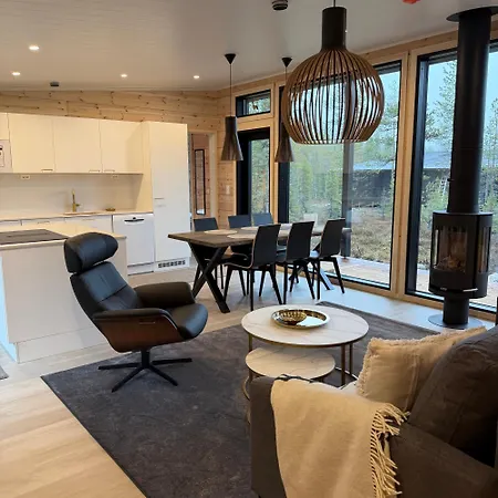 Modern Villajoenhelmi With Jacuzzi And Sauna Villa Kuusamo