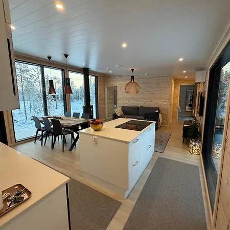 Modern Villajoenhelmi With Jacuzzi And Sauna