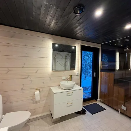 Modern Villajoenhelmi With Jacuzzi And Sauna ヴィラ *