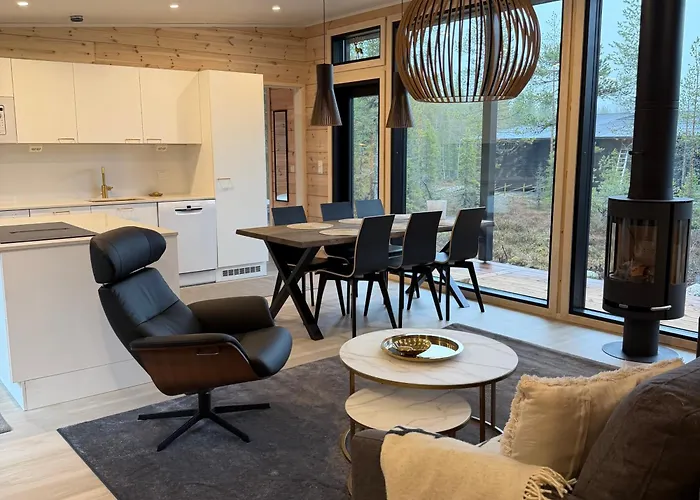 Modern Villajoenhelmi With Jacuzzi&sauna Villa Kuusamo